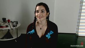 Fresh Faced 19 Year Old Takes an Electrifying Ass Stretching!