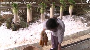 Mashiro's Naughty Winter: Henry's Hairy Brunette MILF, Ai &amp; Yumi Unleashed