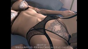 3D Hentai Babe Seduces With Naughty Sex Moves For Intense Orgasm