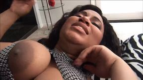 Tempting black MILF seductress exciting xxx scene