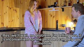 Cheating Wife Gets Filled with Best Friend's Load While Hubby's Away