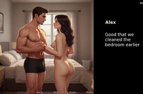 Dirty Man Fucks His Wife While She Was Cleaning The House