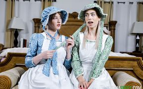 Liberating the Amish Couple - Jill Shows Her Stepsister Melody and Max the Ways of the World