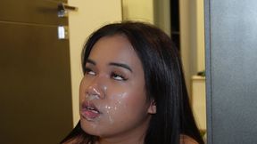 Asian University Student Tries Out Porn