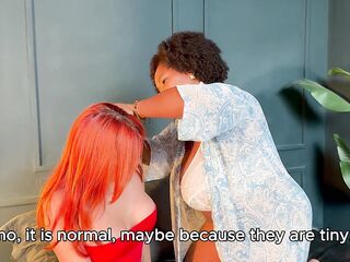 Celeste Alba borrows some earrings from her mother-in-law and ends up screwing- Alicia mother I'd like to fuck and Celeste Alba.