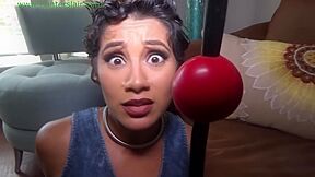 Ball Gagged :: Woman Tied Up and Humiliated in BDSM Scene