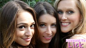 LICENSED TO LICK - Sasha Heart Seducing GF Serena Blair