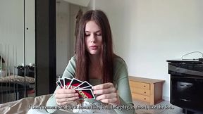 She Lost the Strip Game and Had to Obey Every Move