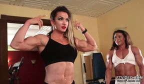 hot and muscular valentina took a bit too