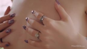 Two Gorgeous Girl Liz Ocean And Tiffany Tatum Having Romantic Sex