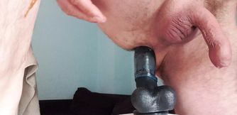 Anal orgasm sperma dildo