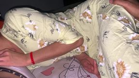 Bhabhi came to my room and we shared the same bed.