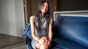 ”Skinny Brunette Latin Ravaged Raw”