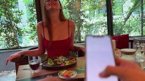 Busting a Nut in Public While Out with My Freaky Bitch almost Got Me Caught