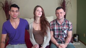 Desperate Amateurs hot babes get their tight pussies banged hard by big rough cock