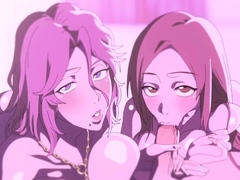 Orihime and Rangiku -hentai anime