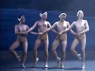 Bare Ballet Dancers two