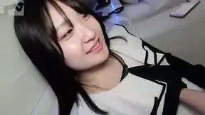 Innocent Japanese teen with nice tits and a smile