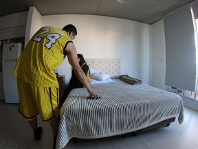 Busty Argentina Records Her First Porn Video