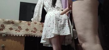 My teacher bent me over and put me in a doggy style position because I didn't do my homework