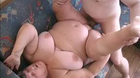 ”80 year old Grandma Libby fucks young lad”