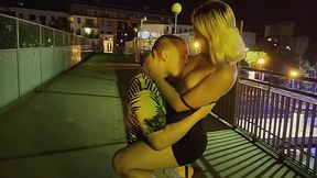 Unexpected and loud perversions in public with a young stranger.