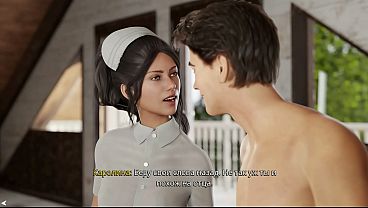 Busty nurse gets drilled in animated hentai game