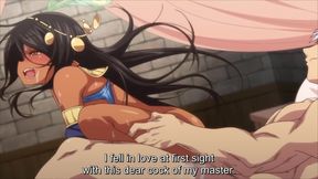 Flat Chested Guardian Knight Elfina Has Fallen 2 - Petite elves in hentai threesome