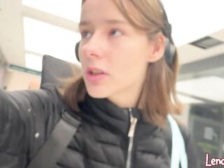 OMG! GIANT CUCUMBER destroys Teen Vagina!