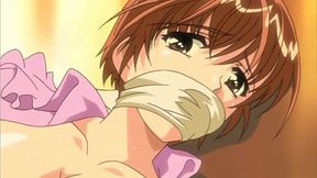 23 Year Old Female Teacher 2- Slave girl sucks the bosses dick for a hot cumshot on anime tits