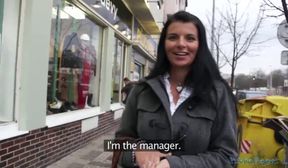 sandra nero getting fucked in public