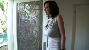 Alia Janine tosses the salads of Christian as he fucks her