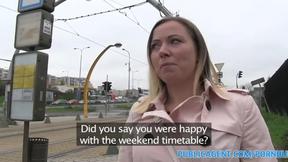 Bibi Gets Naughty Outdoors for a Free Ride