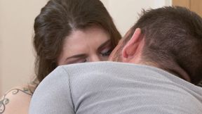 Hairy big ass chick pounded in her pussy from her fucker