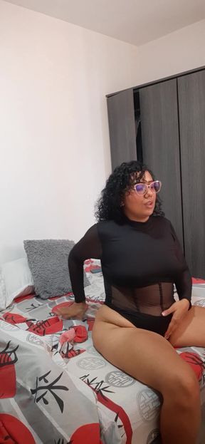 I make hot video for my lover showing my tits.