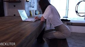 She took one look at that monster dick and was fucking sold