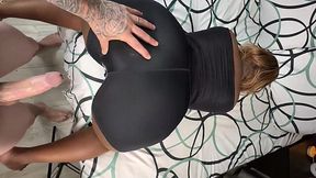 White Dude Banged Me Through a Hole in My Nike Pro Shorts, Made My Black Pussy Drip