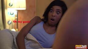 ”Foot Long Dong for Step Sister's BESTFRIEND at Night”