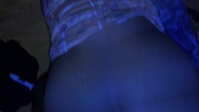 the ass of the married bbw after the party