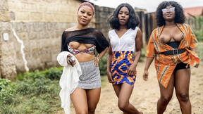 ”Amateur Black BFFs Lick Muff In 3way”