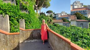 Beautiful Blonde Mature Wife Enjoys Sex in Dress