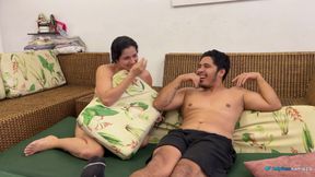 ! A friendly game between my stepsister and I was given for a good fuck!