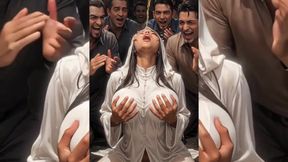 Hijabi Muslim Babes Teasing &amp; Twerking Solo - Best Seductive Spanking, Bouncing &amp; Hijab Part 1