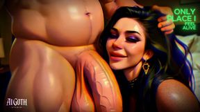 Goth Girl's Darkest Size Fantasy (ASMR Visuals)