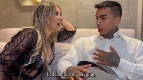 Busty Blonde Milf Monique Fuentes Gets Pounded Missionary by Religious Door-Knocker