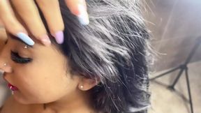 Latina brunette gets fucked by hotel guests