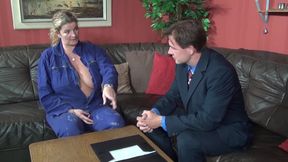 German Xxl MILF Lets Neighbor Pound Her Wet Pussy!