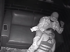 Blonde Stripper Bareback in club