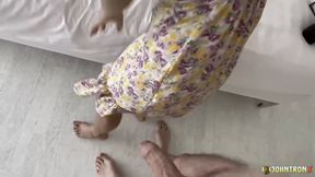 JohnTronX - Fucking a beautful Thai babe in her hairy pussy