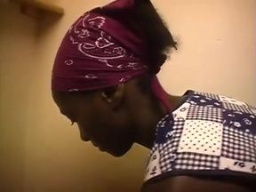 Horny Old Slut Has Sex with Her Black Cleaning Lady